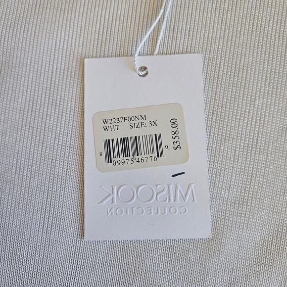 Misook silk blend poncho top. - Picture 4 of 6